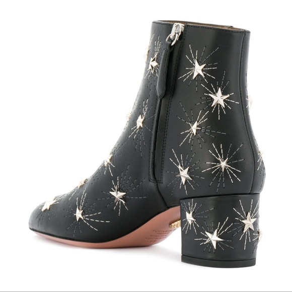 Aquazurra COSMIC STAR BOOTS NAVY SUEDE - Picture 2 of 7